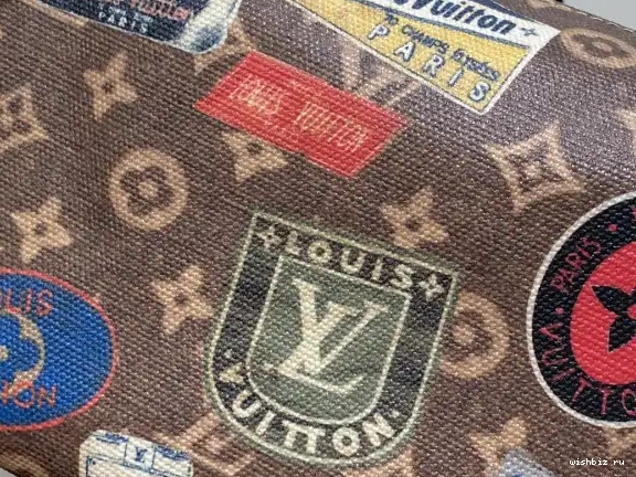 WIS LOUIS Trunk VUITTON PM-21*14*6CM Side 0420